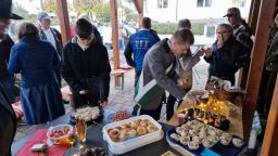 Weinfest und Königsproklamation
